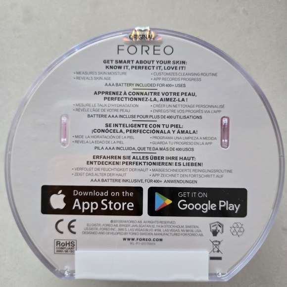 Foreo Luna Fofo Pink Facial Cleansing Brush - Picture 3 of 5